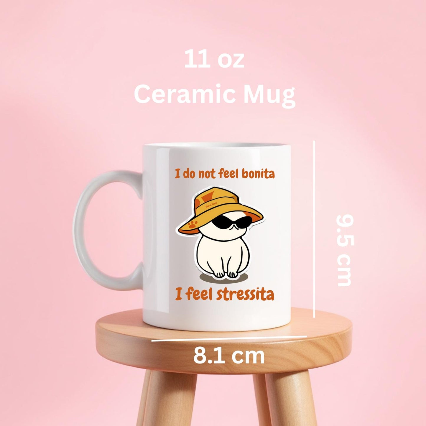 Bonita Cat Ceramic Mug