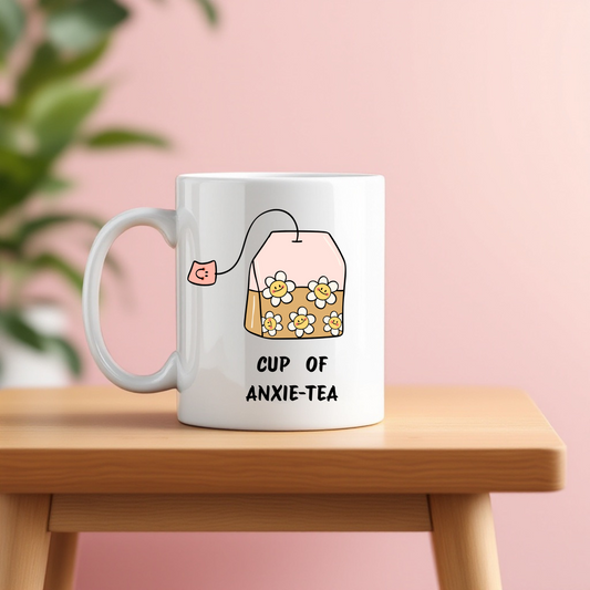 Cup of Anxiety Ceramic Mug