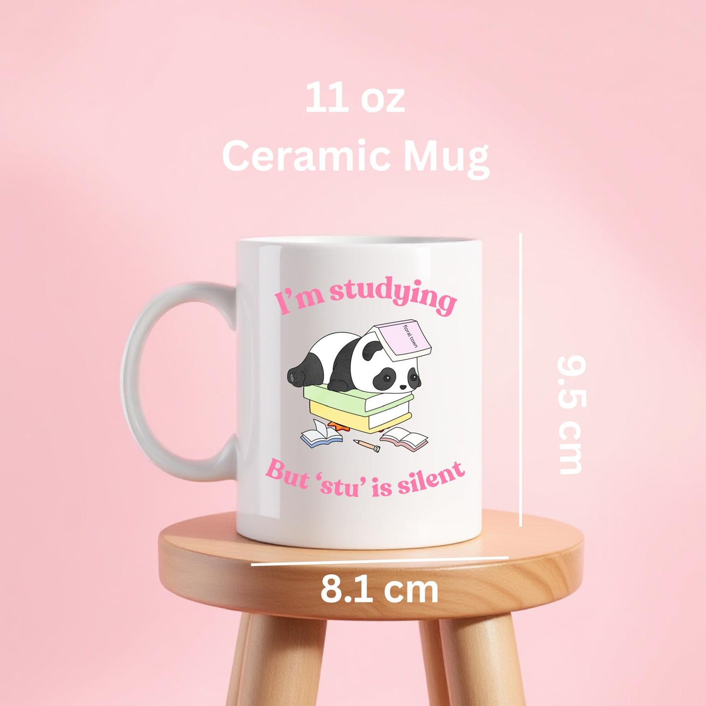 Lazy Panda Ceramic Mug