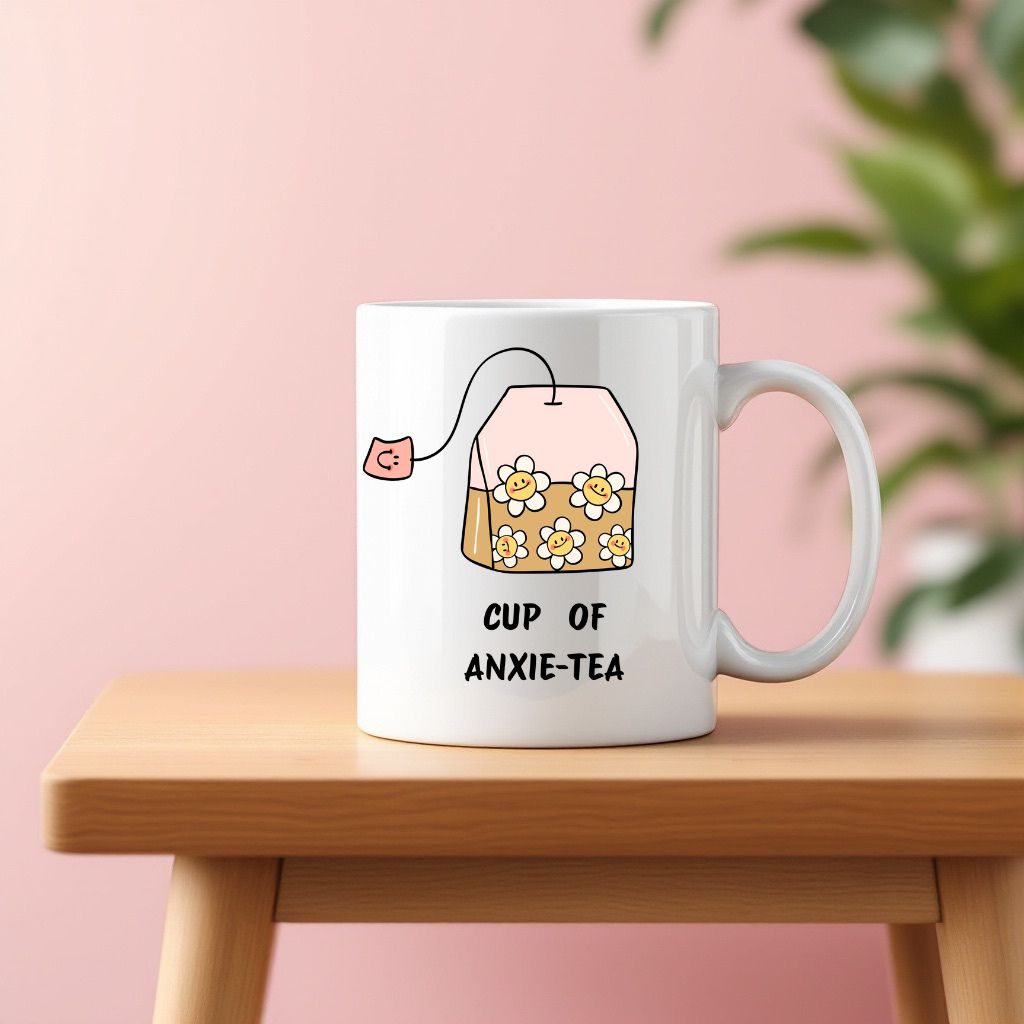 Cup of Anxiety Ceramic Mug